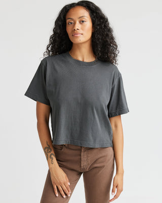 Cindy Relaxed Crop Tee