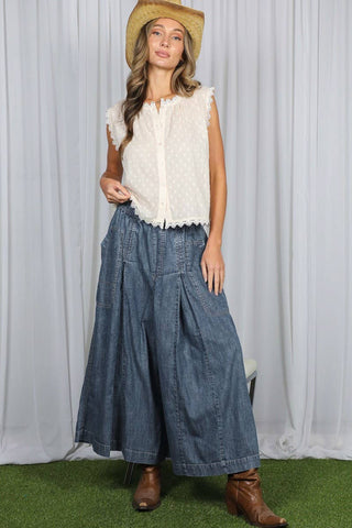 The Pin-Tuck Chambray