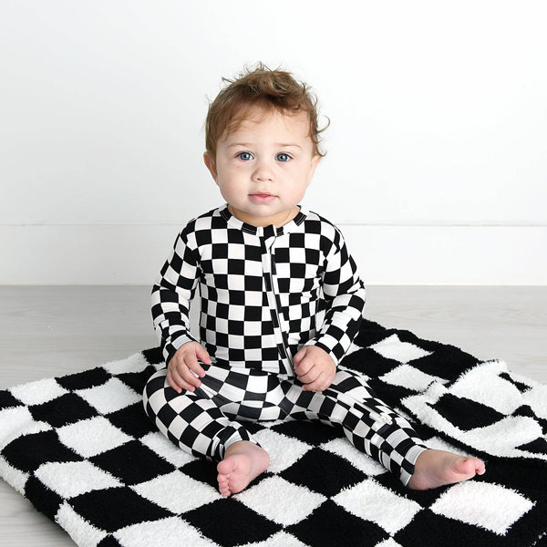 Gigi and Max - Bamboo Baby Pajama Sleepies Little Baby Zip Axel