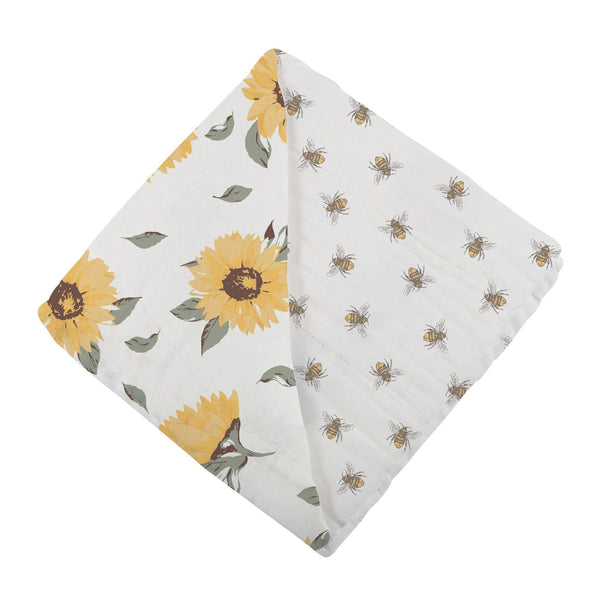 Newcastle Classics - Sunflower Farm and Honey Bee Newcastle Blanket