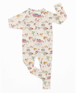 Party Animals - Bamboo Zippy Romper