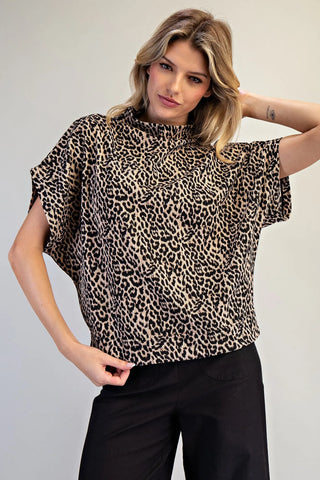 The Reign Leopard Top