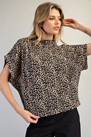 The Reign Leopard Top