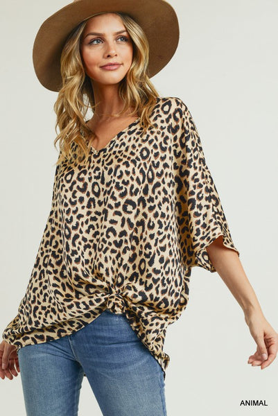 Lani Leopard Blouse