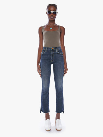 Mother Denim-The Insider Crop Step Fray- Teaming Up