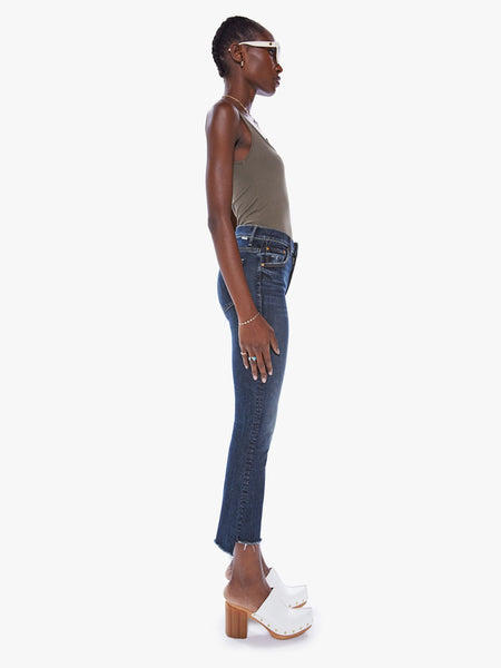 Mother Denim-The Insider Crop Step Fray- Teaming Up