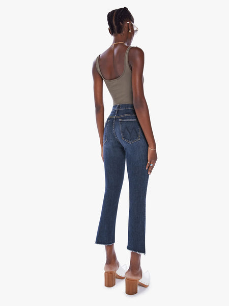 Mother Denim-The Insider Crop Step Fray- Teaming Up