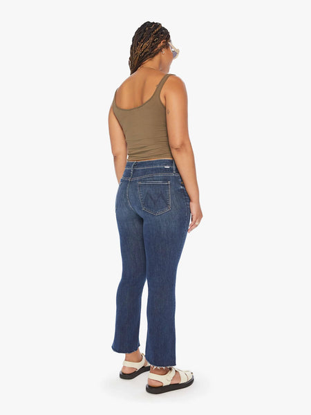 Mother Denim-The Insider Crop Step Fray- Teaming Up