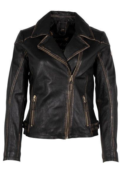 Mauritius- Peggie RF Leather Jacket