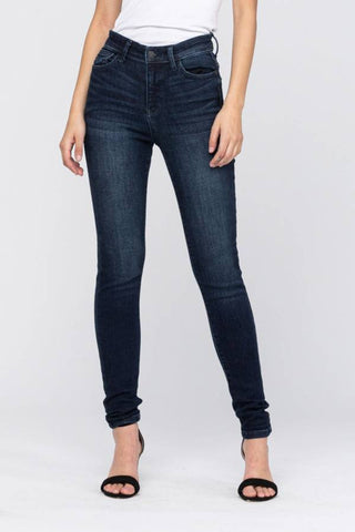 High Rise Super Dark Skinny
