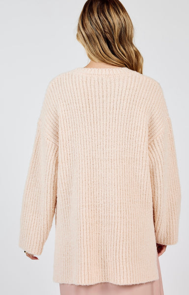 Your Needs Ribbed Knit Sweater