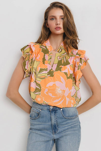 Randi Floral Top