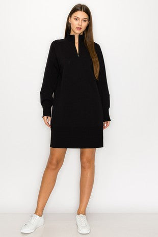 Cora-Sweatshirt Casual Dress