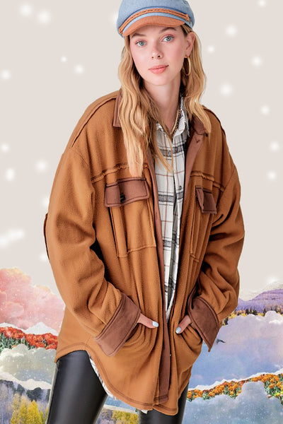 Mabel Oversized Shacket