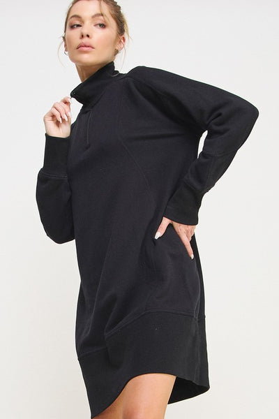 Cora-Sweatshirt Casual Dress