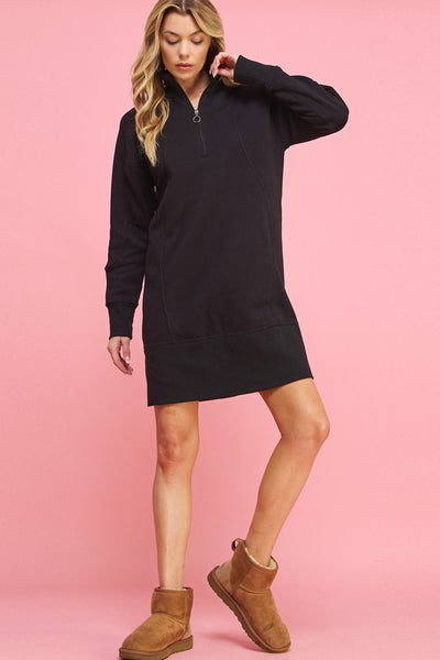 Cora-Sweatshirt Casual Dress