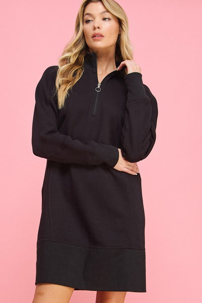 Cora-Sweatshirt Casual Dress