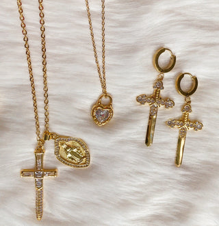Guardian Double Charm Religious Pendant