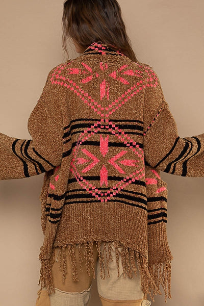 Windy Aztec Oversized Cardi