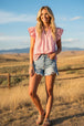 CORAL/WHITE