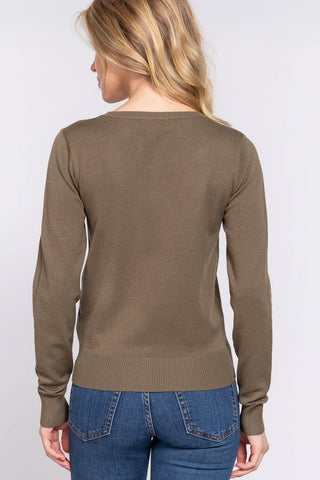 The Classic Button Down Sweater Cardigan