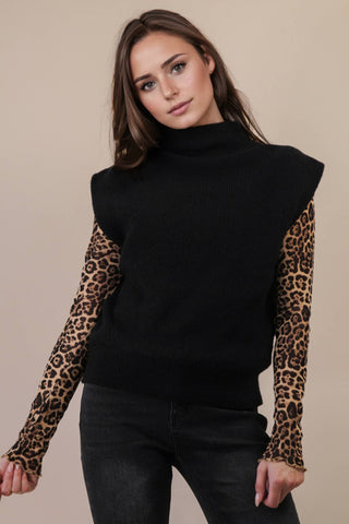 The Sierra Soft Knit Sweater Vest Top