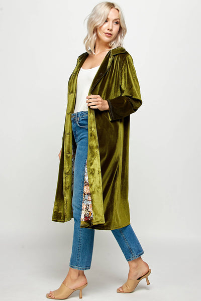 Vivian Velvet Duster