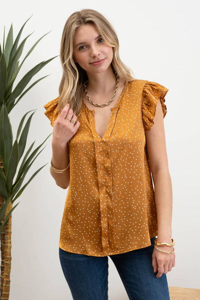 Pennie Polka Dot Top