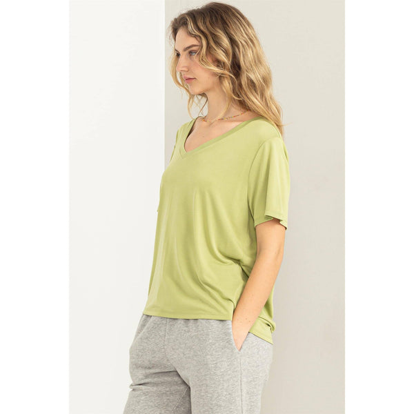 Holly V-Neck Relaxed Top