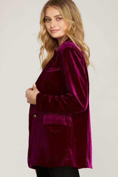 Velma Velvet Blazer