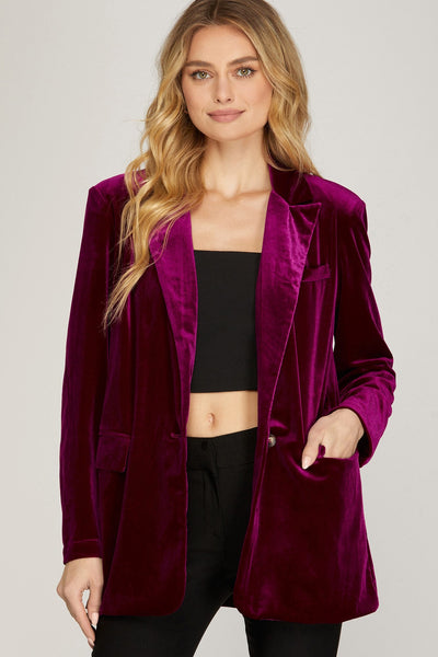 Velma Velvet Blazer