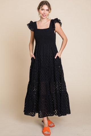 Ensley Eyelet Maxi Dress