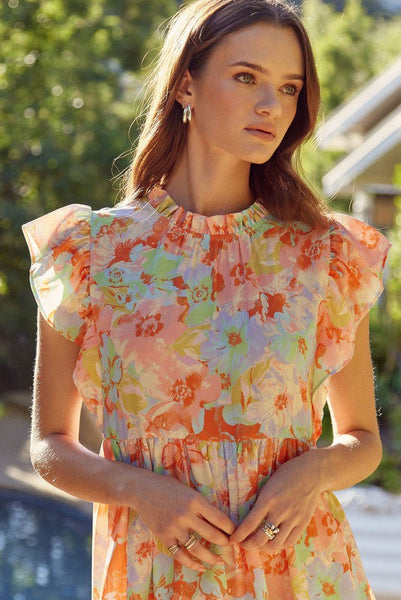 Frita Floral Dress