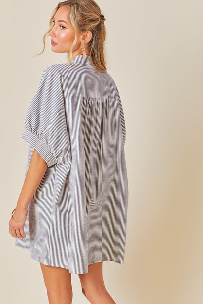 Olivia Oversized Button Down Dress