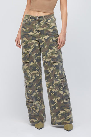 The Hidden Nori Camo High Rise Cargo