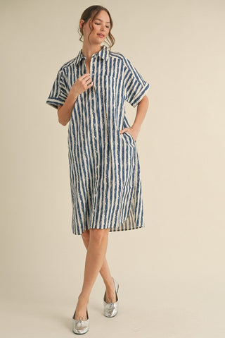 Amelia Striped Dress