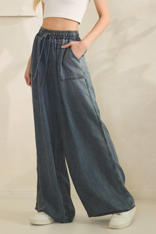 The Denim  Palazzo Pants