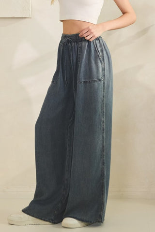 The Denim  Palazzo Pants