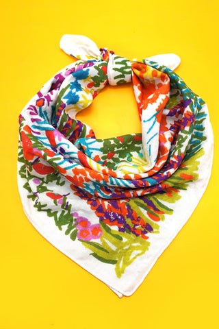 Floral Scarf