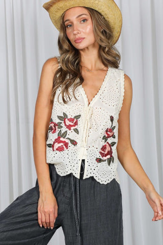 The Meadow Rose Vest