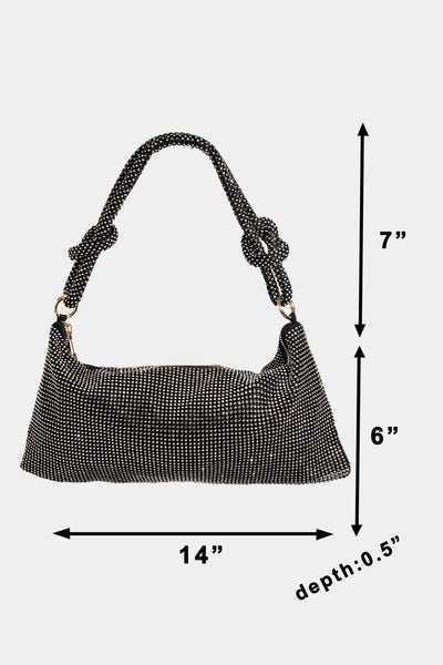 Rhinestone Hobo Bag