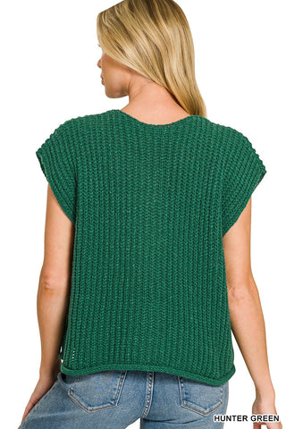 The Gemma Button Front Sweater