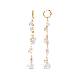 Cascade Pearl Drop Earrings