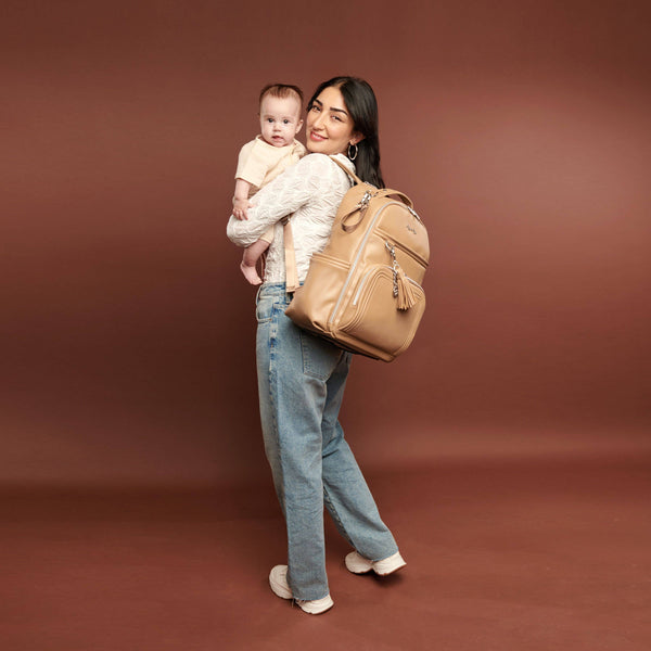 Itzy Ritzy - Chai Latte Boss Plus™ Backpack Diaper Bag