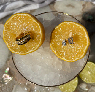 Winslet Double Crystal Statement Ring