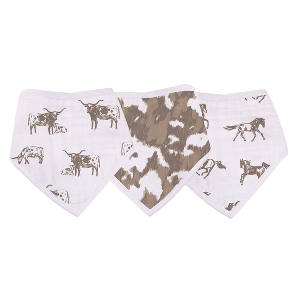 Newcastle Classics - Forever Cowboys & Cowgirls Bamboo Bandana Bibs