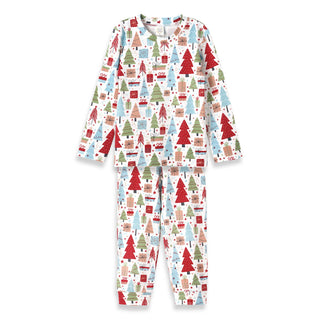 Merry Magic Kids Christmas Bamboo Pajama Set