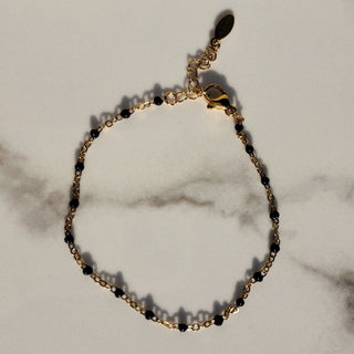 Enamel Ball Chain Bracelet