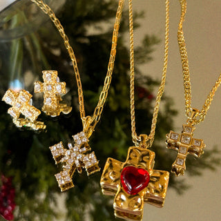 Imperial Cross Necklace