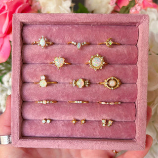Iris Opal Studs